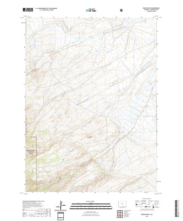 Indian Rocks topographic map thumbnail