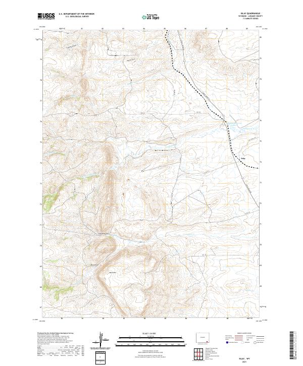 Islay topographic map thumbnail