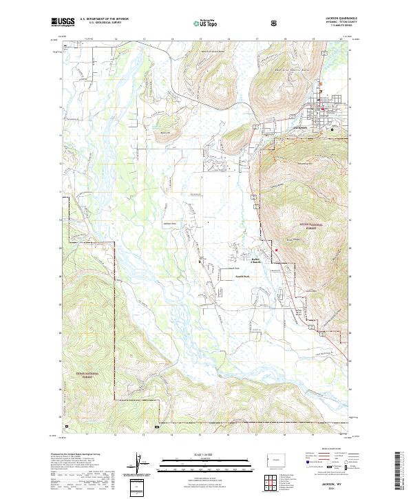 Jackson 2021 topographic map thumbnail