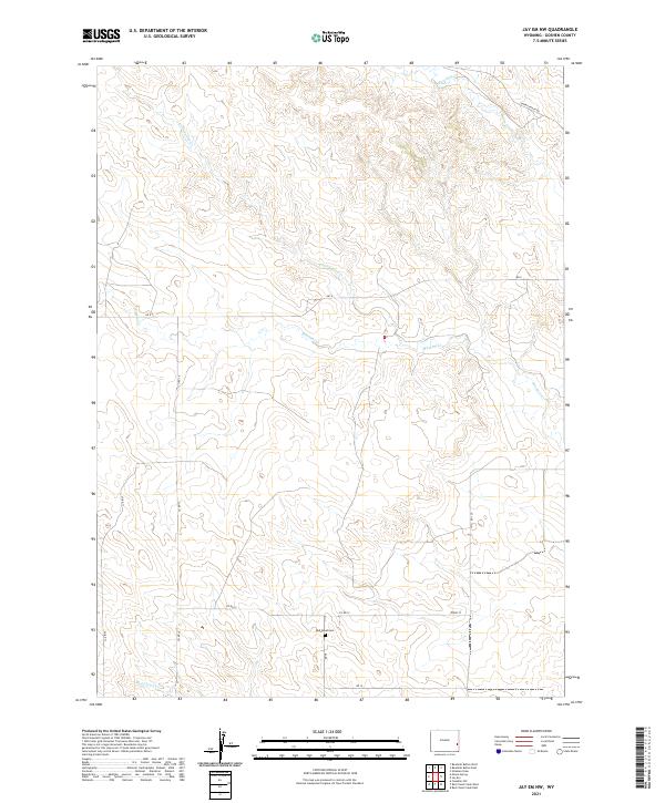 Jay Em NW topographic map thumbnail