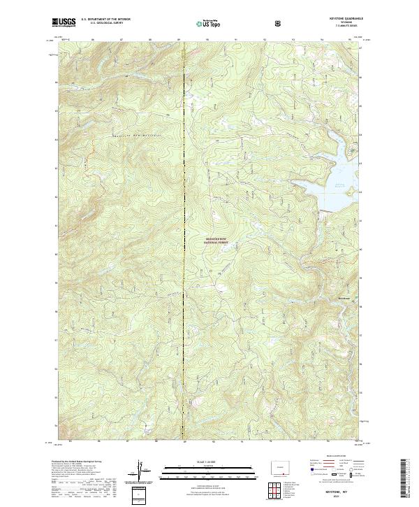 Keystone 2021 topographic map thumbnail