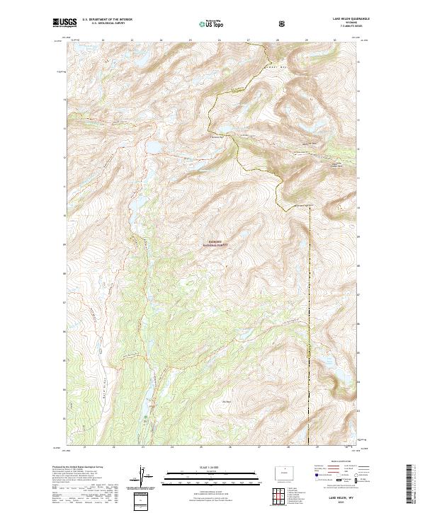 Lake Helen topographic map thumbnail