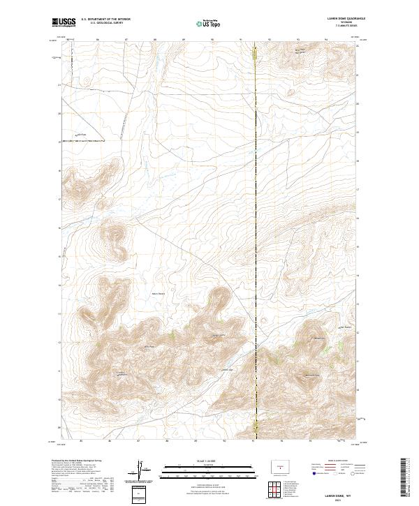Lankin Dome topographic map thumbnail