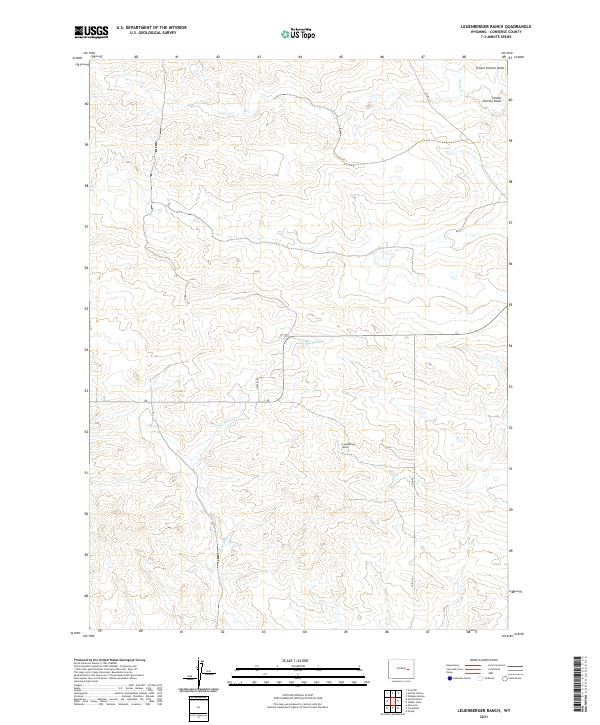 Leuenberger Ranch topographic map thumbnail
