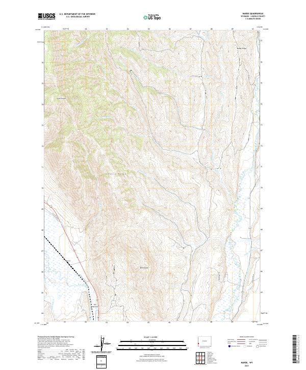 Marse topographic map thumbnail