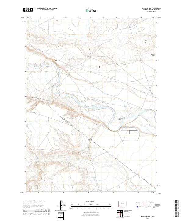 McCullen Bluff 2021 topographic map thumbnail