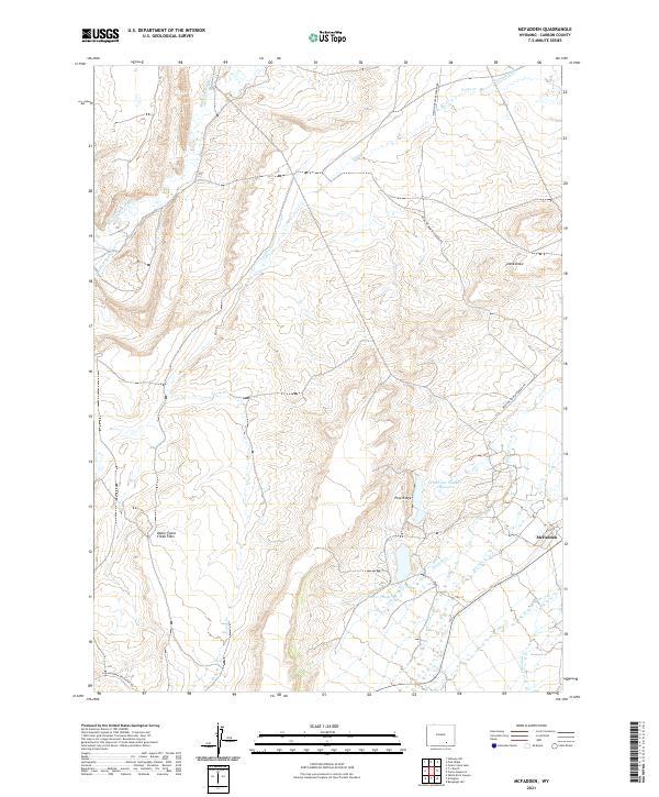 McFadden topographic map thumbnail