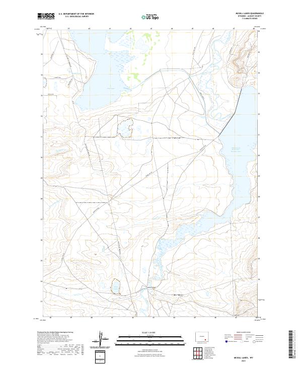 McGill Lakes 2021 topographic map thumbnail