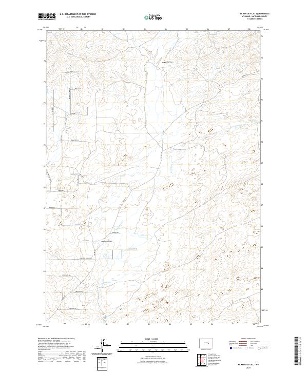McKenzie Flat topographic map thumbnail