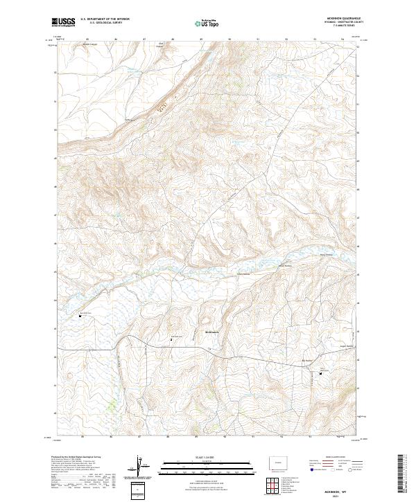McKinnon topographic map thumbnail