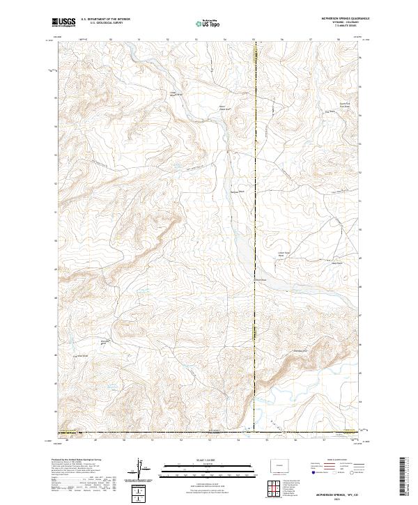 McPherson Springs topographic map thumbnail
