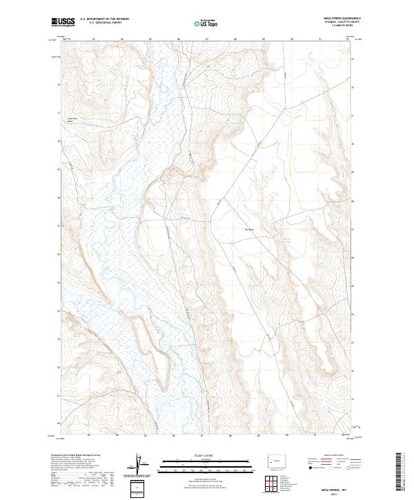 Mesa Spring 2021 topographic map thumbnail