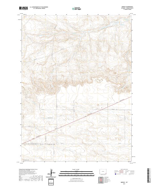 Midway topographic map thumbnail
