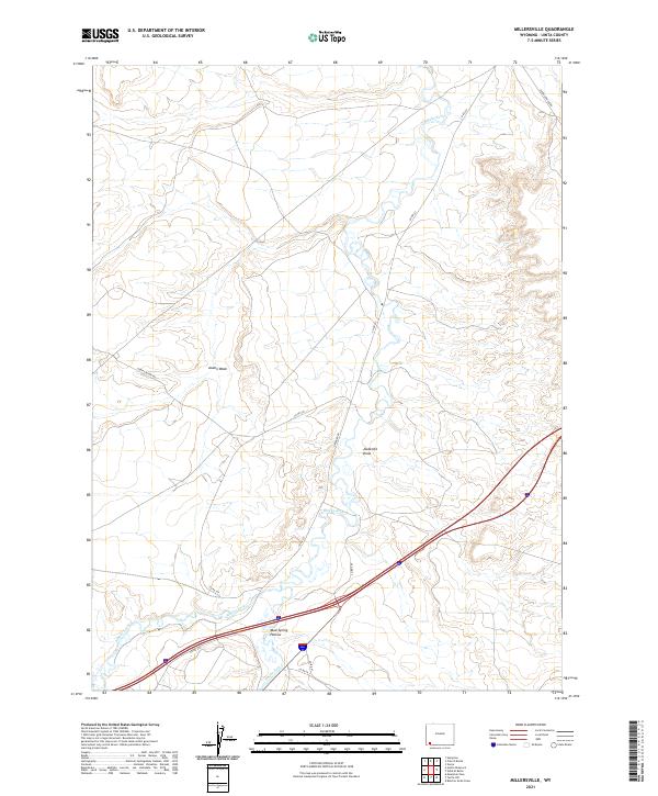 Millersville topographic map thumbnail
