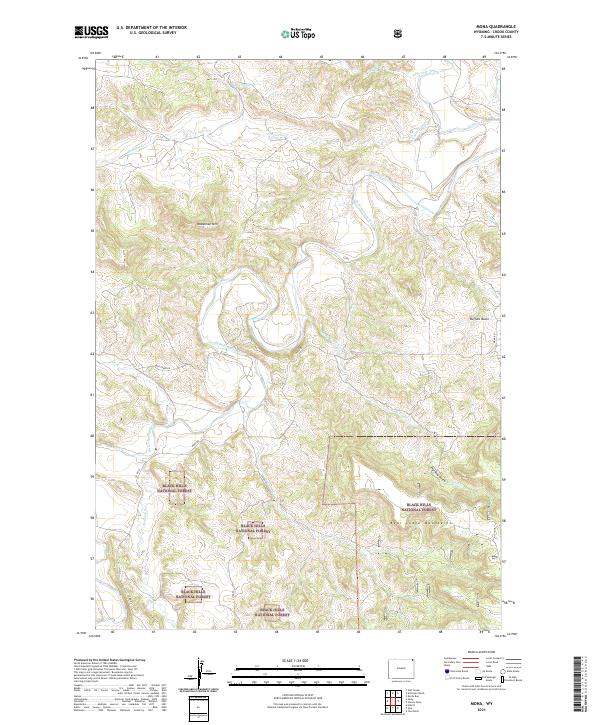Mona topographic map thumbnail