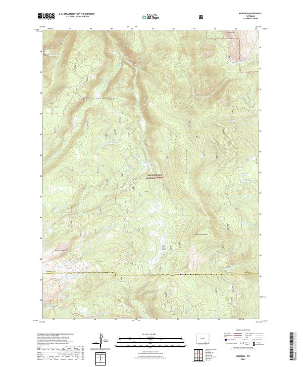 Morgan topographic map thumbnail