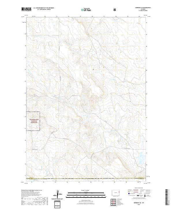 Morrisey SE 2021 topographic map thumbnail