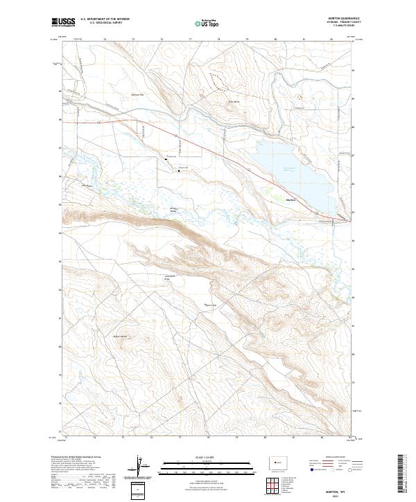 Morton topographic map thumbnail