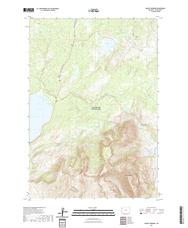 Mount Sheridan 2021 topographic map thumbnail