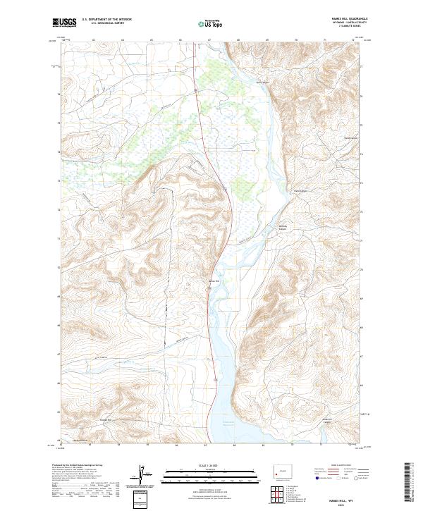 Names Hill topographic map thumbnail