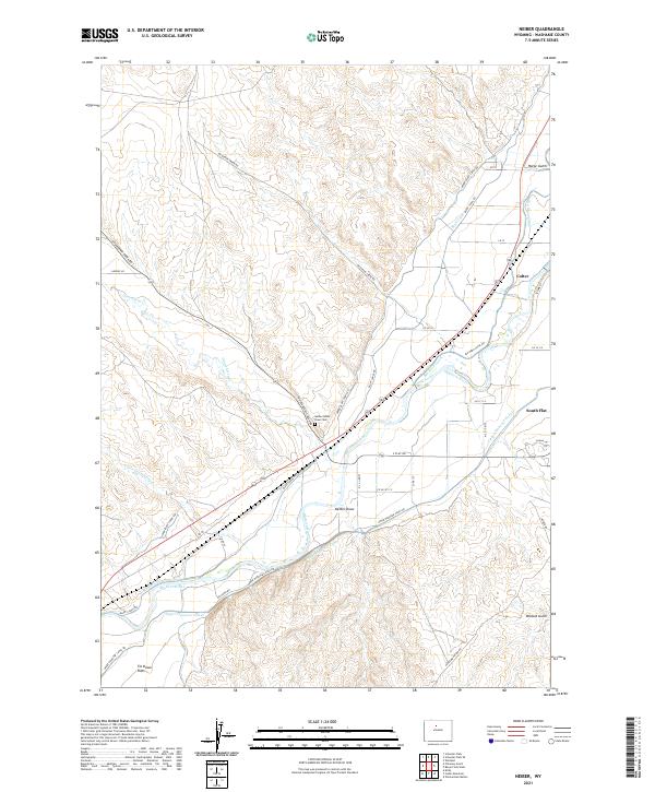 Neiber 2021 topographic map thumbnail
