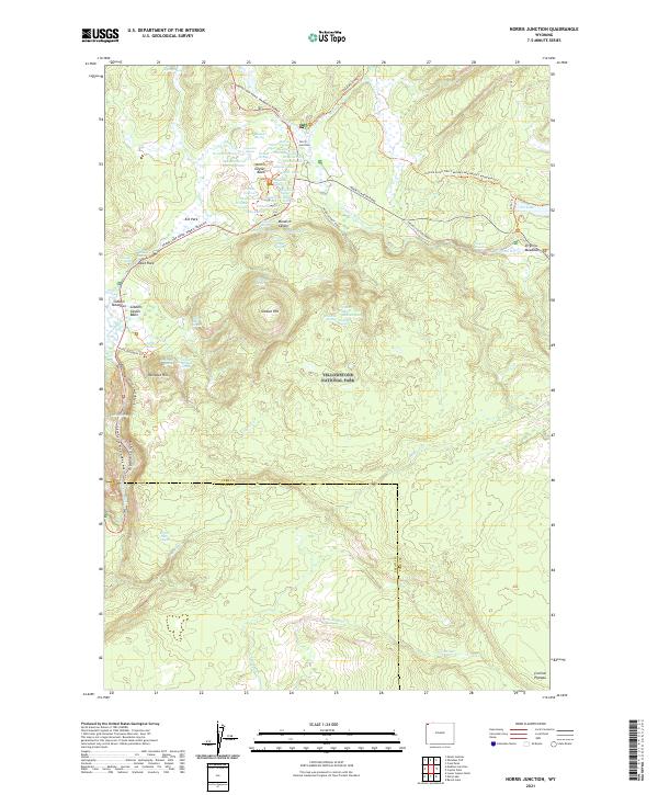 Norris Junction 2021 topographic map thumbnail