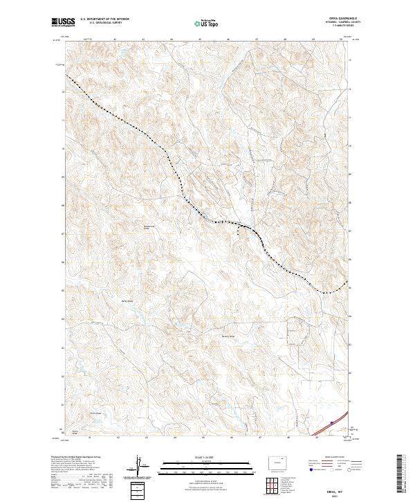Oriva topographic map thumbnail