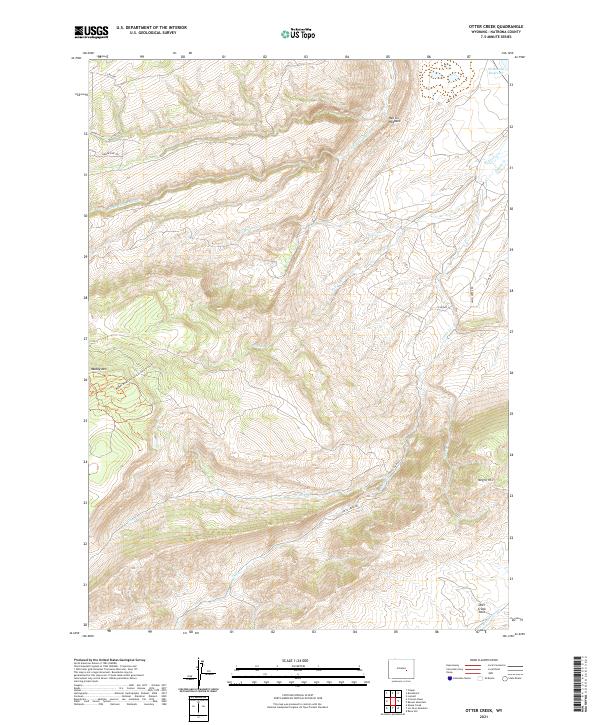 Otter Creek topographic map thumbnail