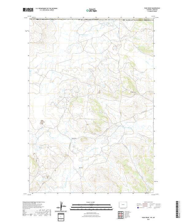 Page Draw topographic map thumbnail