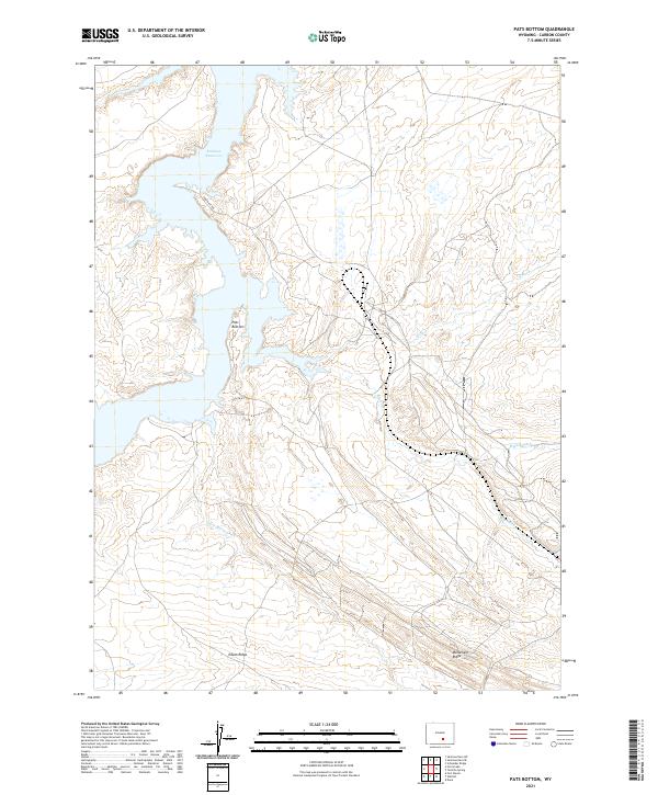 Pats Bottom topographic map thumbnail
