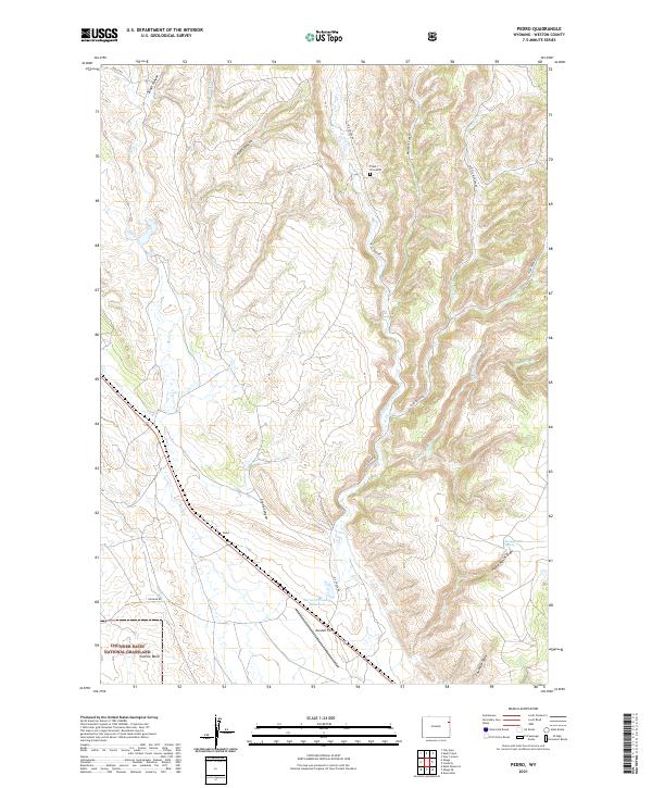 Pedro 2021 topographic map thumbnail