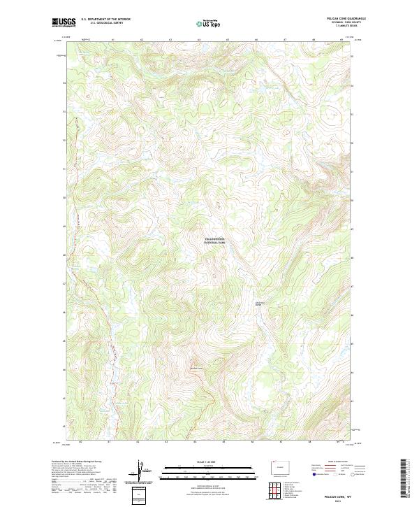 Pelican Cone topographic map thumbnail