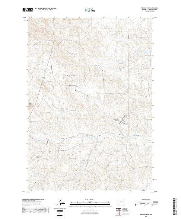 Persson Draw 2021 topographic map thumbnail