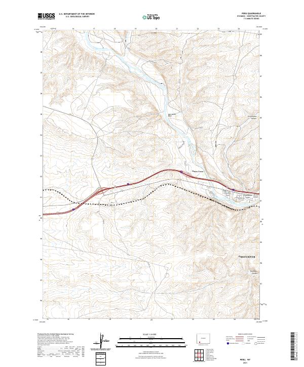 Peru topographic map thumbnail