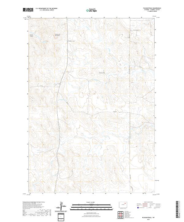 Pleasantdale topographic map thumbnail