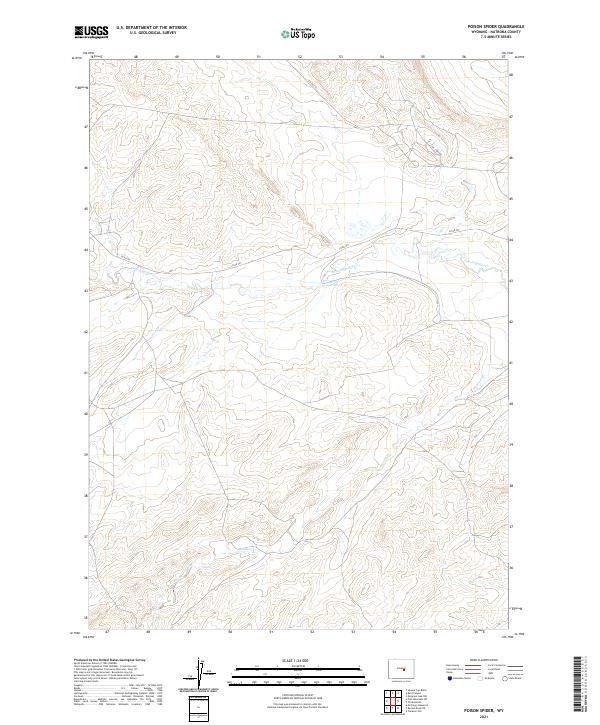 Poison Spider topographic map thumbnail