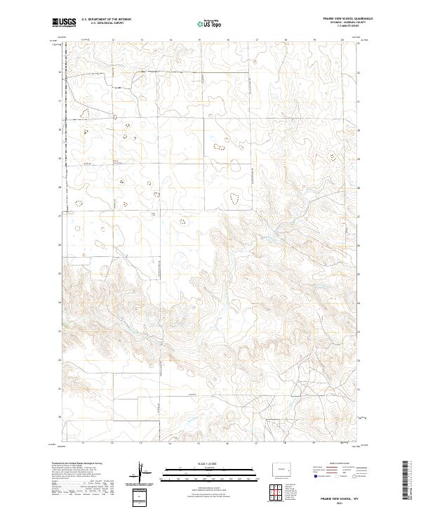 Prairie View School 2021 topographic map thumbnail