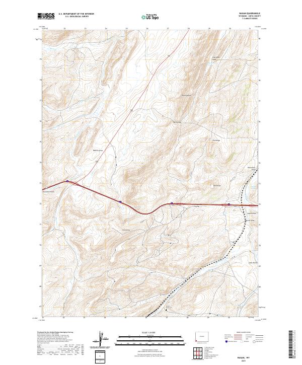 Ragan topographic map thumbnail