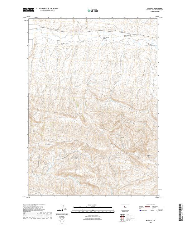 Red Hole 2021 topographic map thumbnail