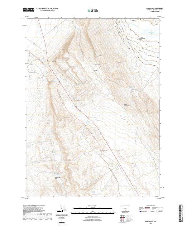Rendle Hill topographic map thumbnail