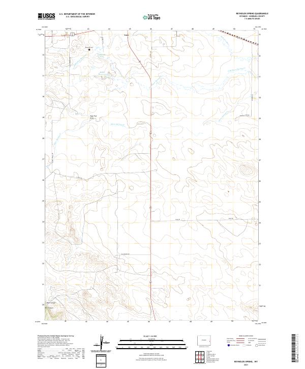 Reynolds Spring topographic map thumbnail