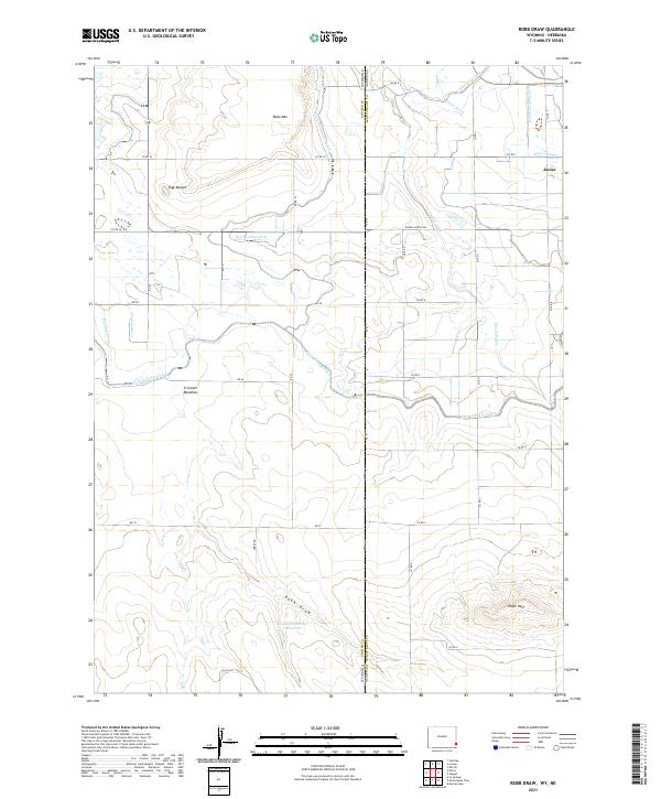 Robb Draw topographic map thumbnail