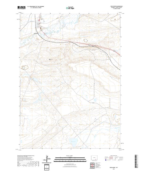 Rock River 2021 topographic map thumbnail