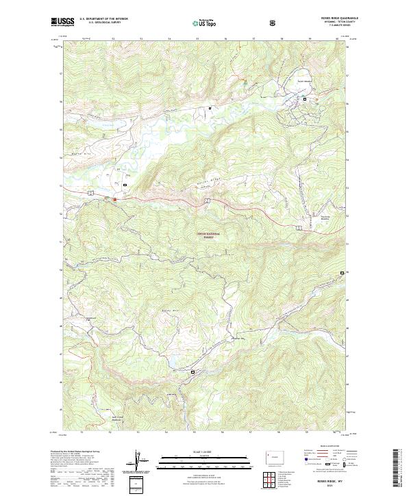 Rosies Ridge 2021 topographic map thumbnail