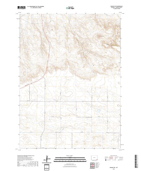 Round Top topographic map thumbnail