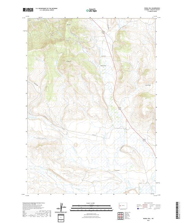 Signal Hill topographic map thumbnail