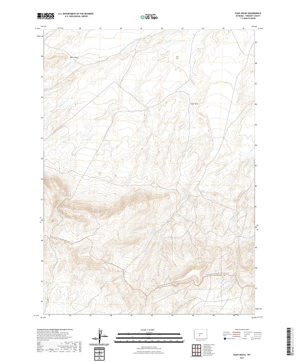Soap Holes 2021 topographic map thumbnail
