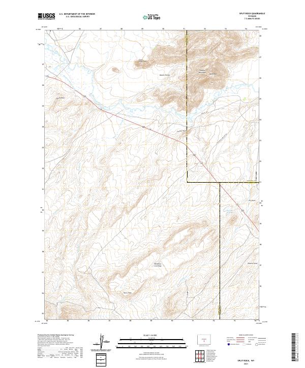 Split Rock topographic map thumbnail