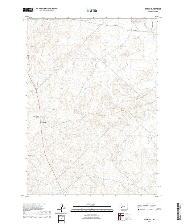 Square Top topographic map thumbnail