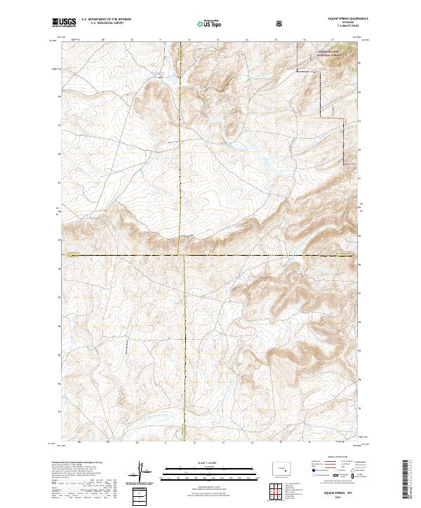 Dugway Rim 2021 topographic map thumbnail